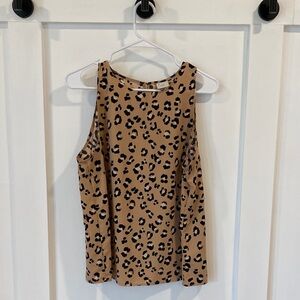A NEW DAY leopard print tank top
